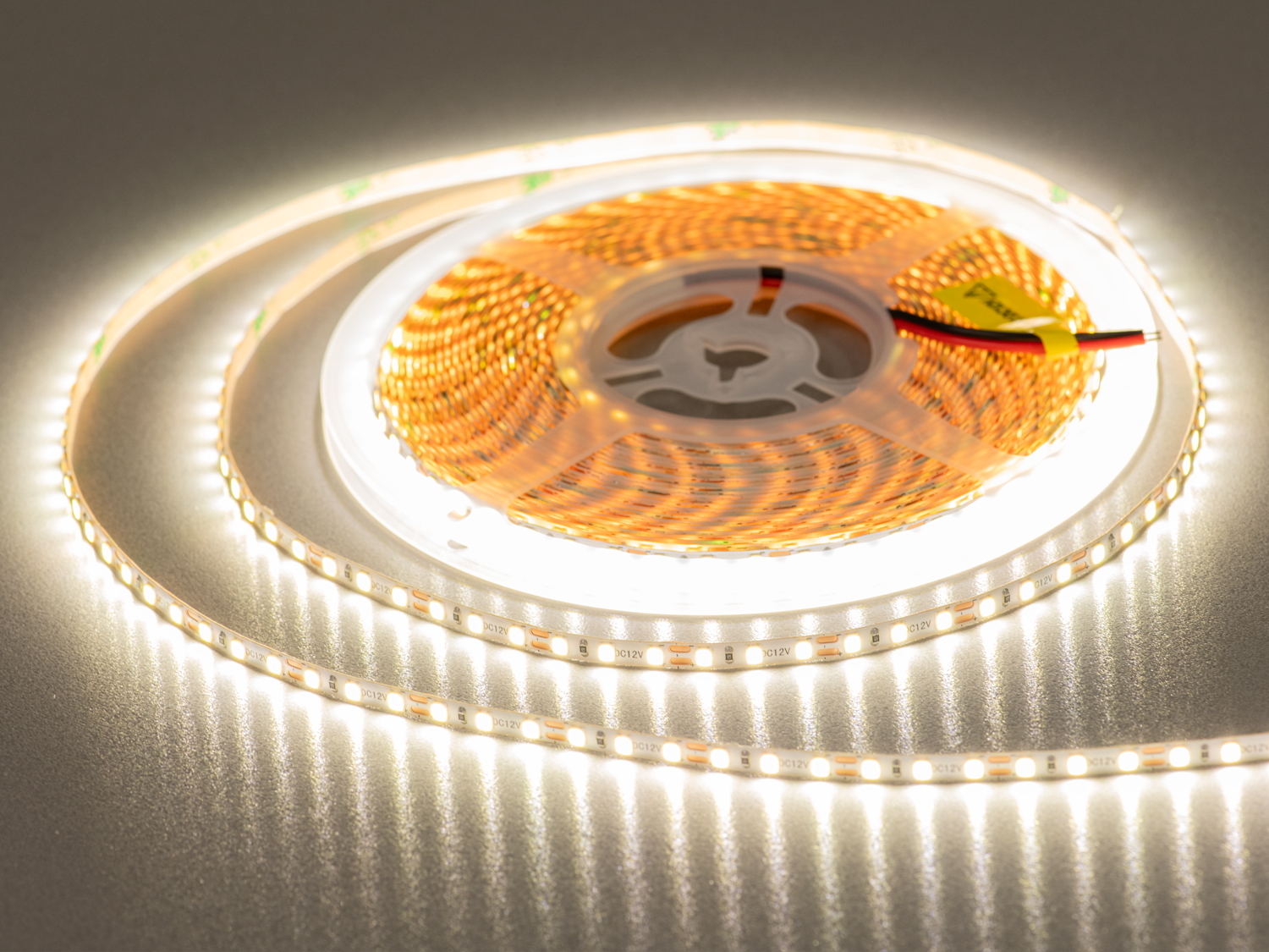 LED стрічка 12В, 120 діодів на метр, 5мм, нейтральний