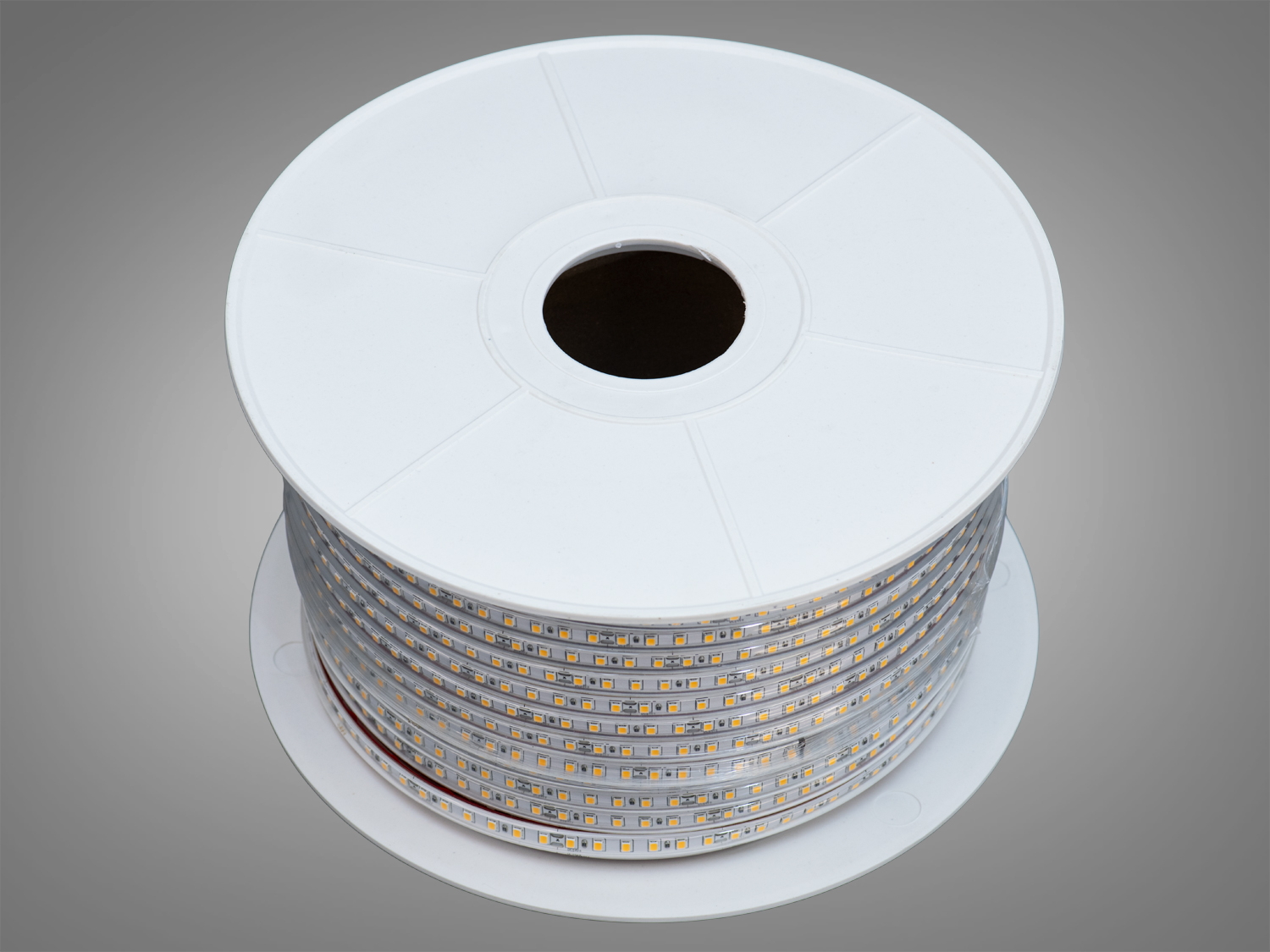 LED стрічка 24В, 120 шт/м, герметична, 8мм, теплий