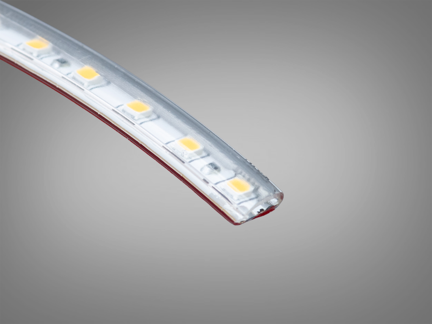 LED стрічка 24В, 120 шт/м, герметична, 8мм, теплий