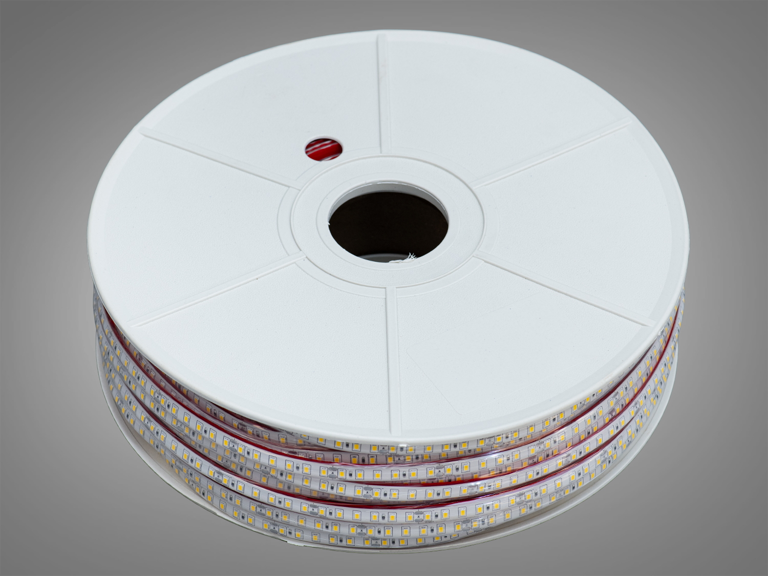 Світлодіодна стрічка 24В, 120 шт/м, герметична, 8мм, теплий
