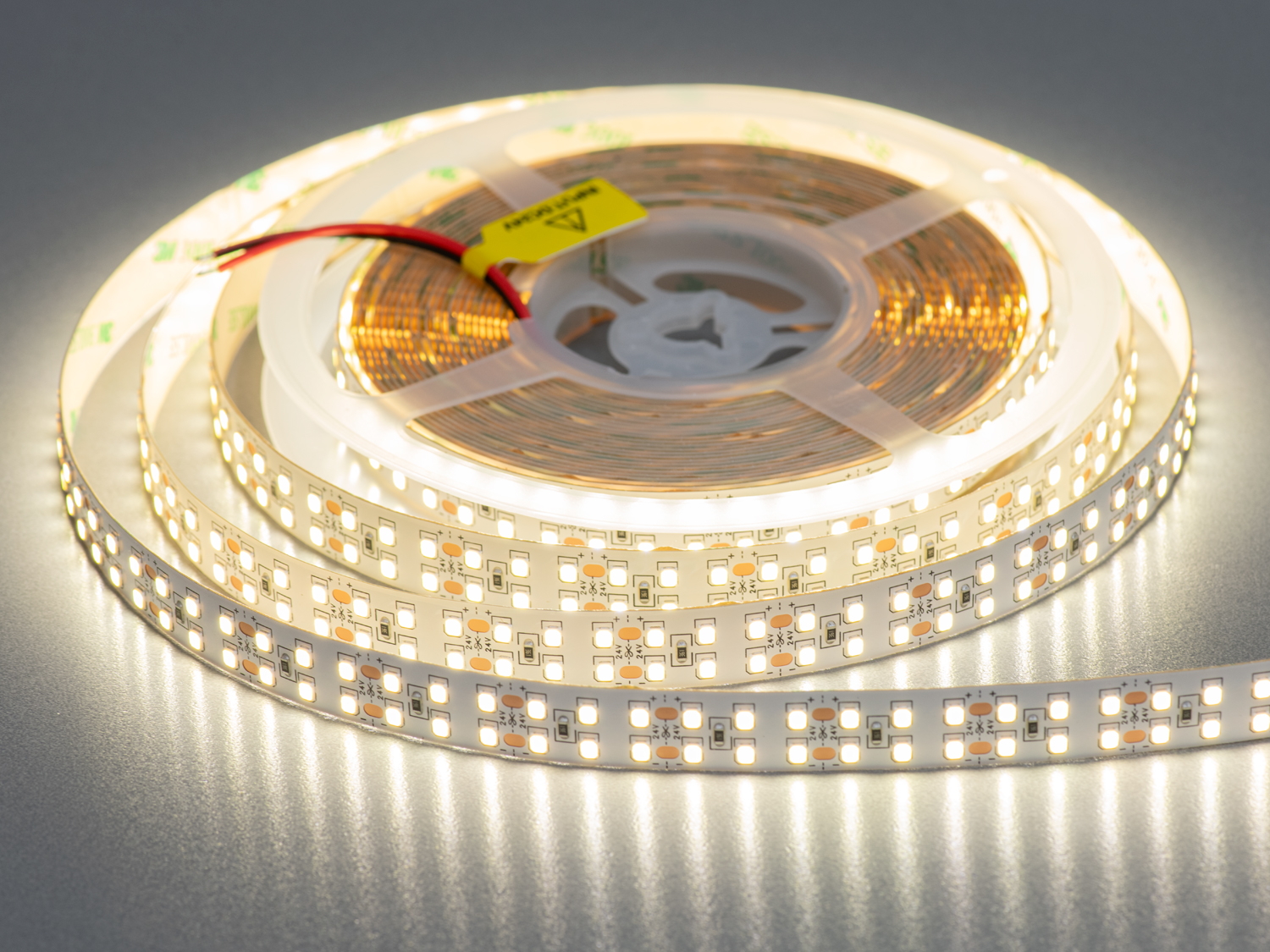 LED стрічка 24в, 240 діодів на метр, 15мм, нейтральний