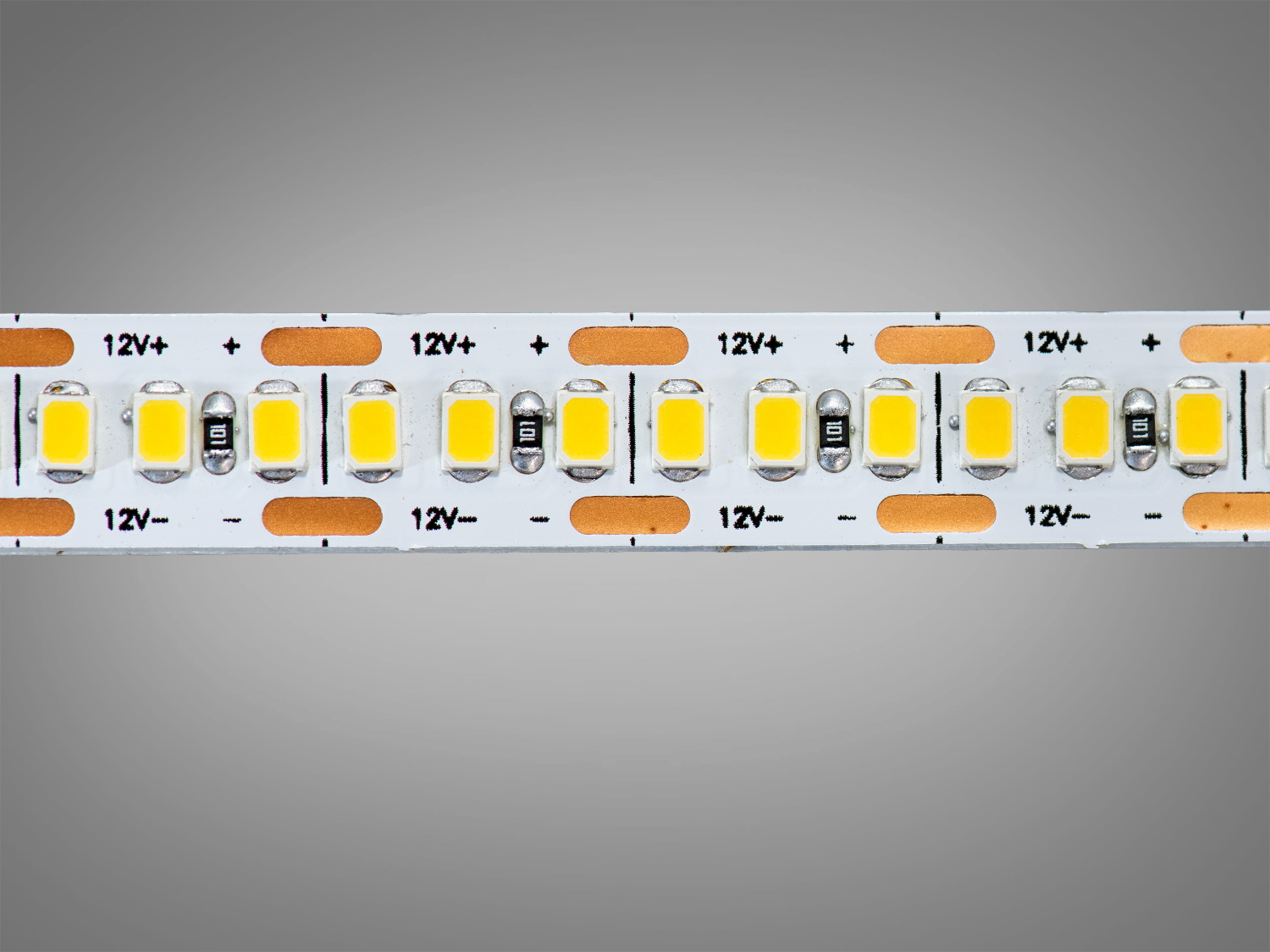 LED стрічка 12V, 240 діодів на метр, 10мм, теплий