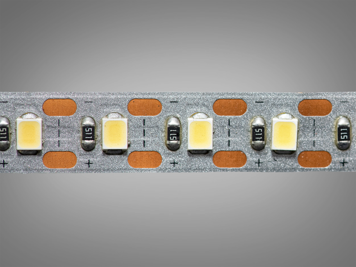 LED стрічка 12В, 120 діодів на метр, 8мм, холодний