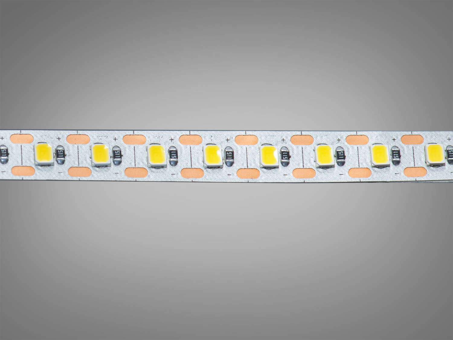 LED стрічка 12В, 120 діодів на метр, 8мм, нейтральний