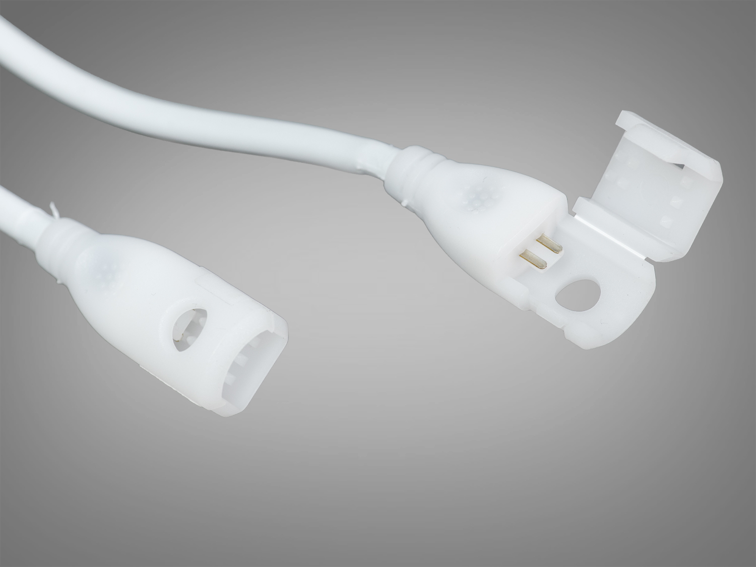 Конектор для стрічки 220V, 8mm. Конектор для стрічки 220V, 8mm.