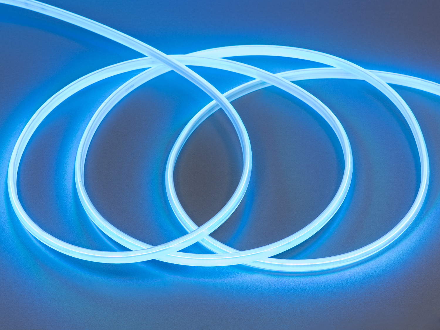 COB LED стрічка 220в, 288 шт/м, герметична, 10мм, блакитний