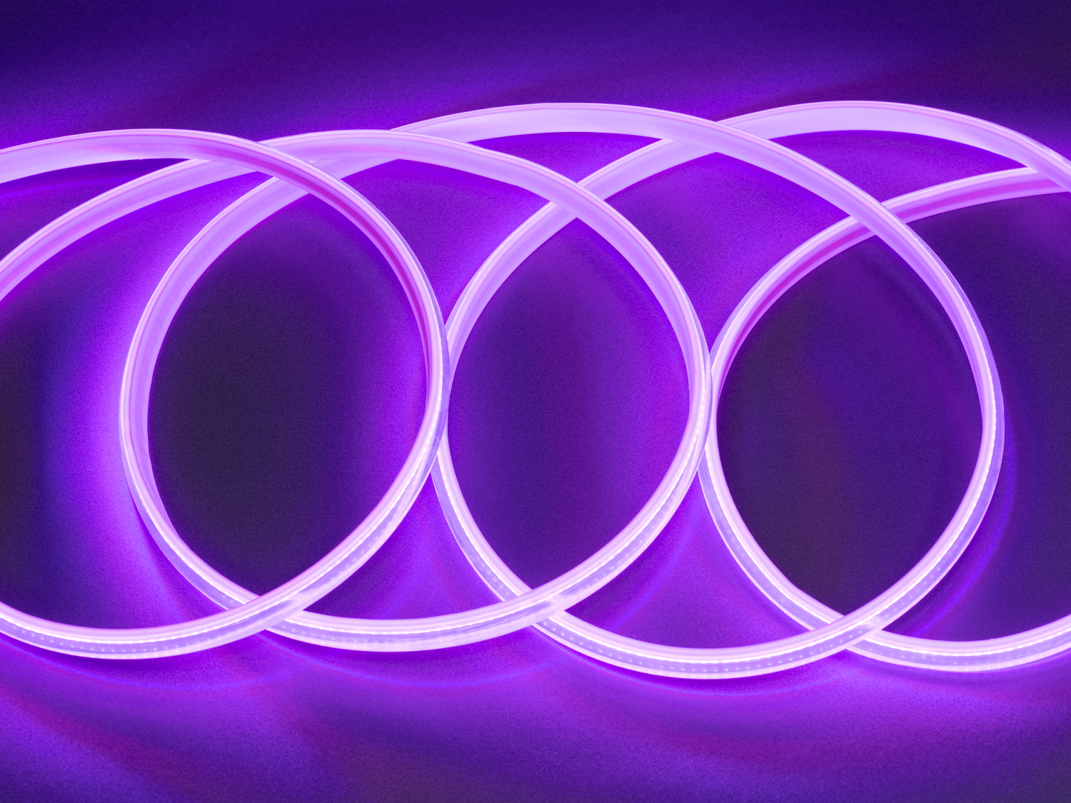 COB LED стрічка 220в, 288 шт/м, герметична, 10мм, рожевий