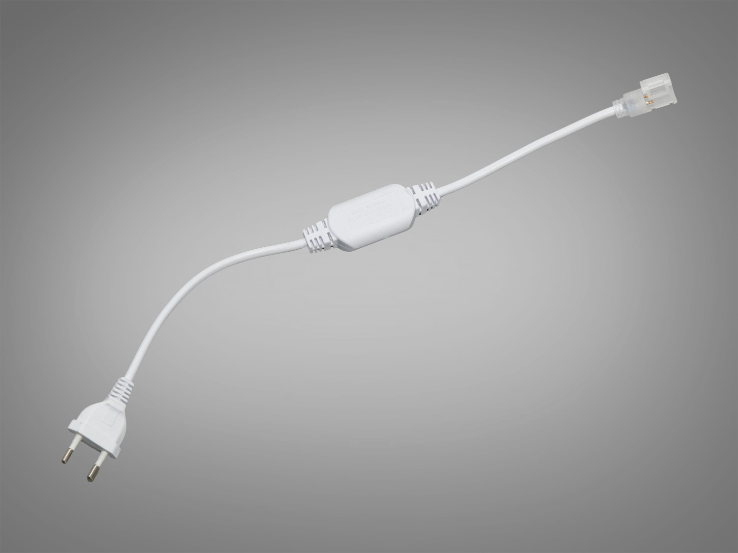 Конектор для стрічки 220V, IP65. Конектор для стрічки 220V, IP65.