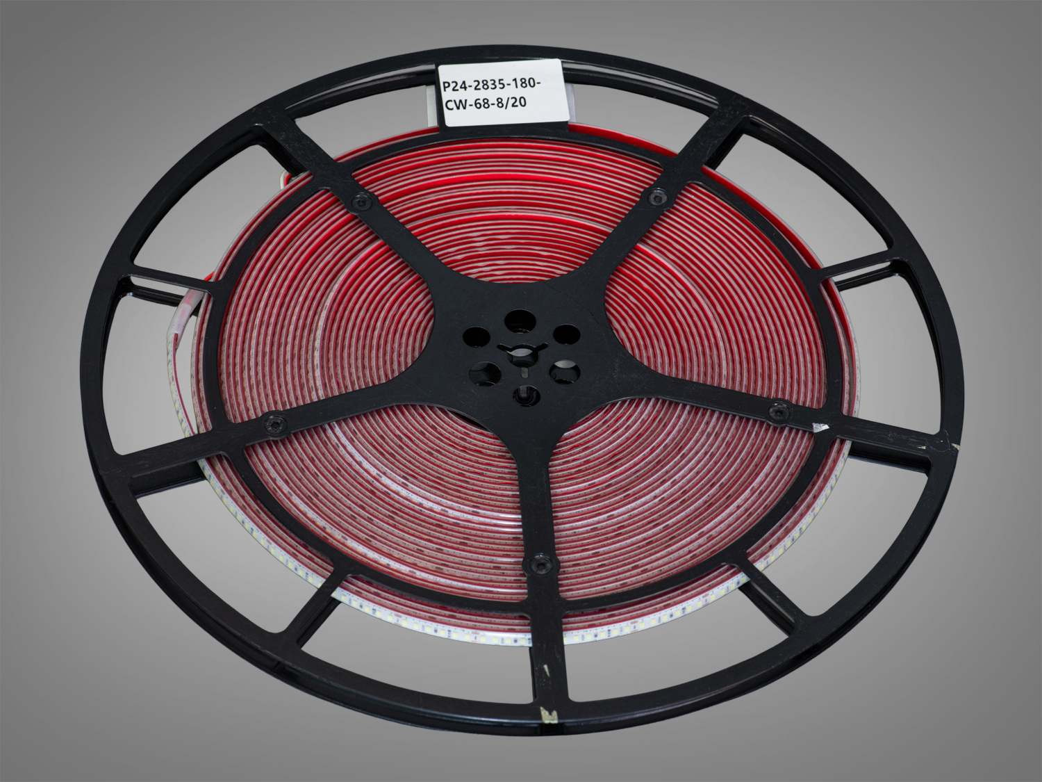 LED стрічка 24в, 180 шт/м, герметична, 8мм, холодний