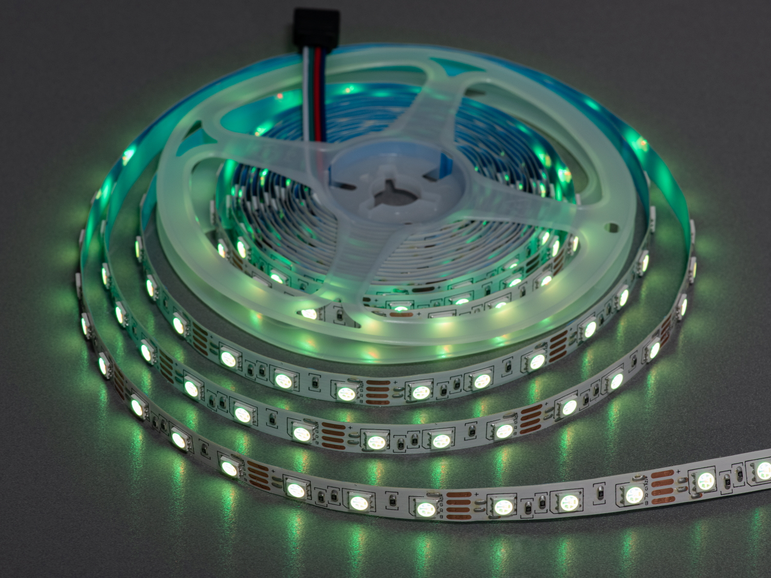 LED стрічка 12В, 60 діодів на метр, 10мм, RGB