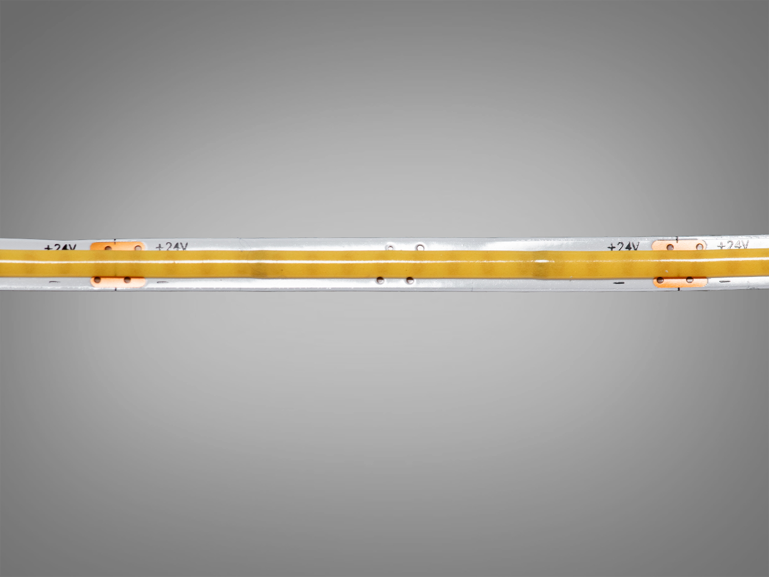 COB LED стрічка 24В, 320 діодів на метр, 5мм, холодний