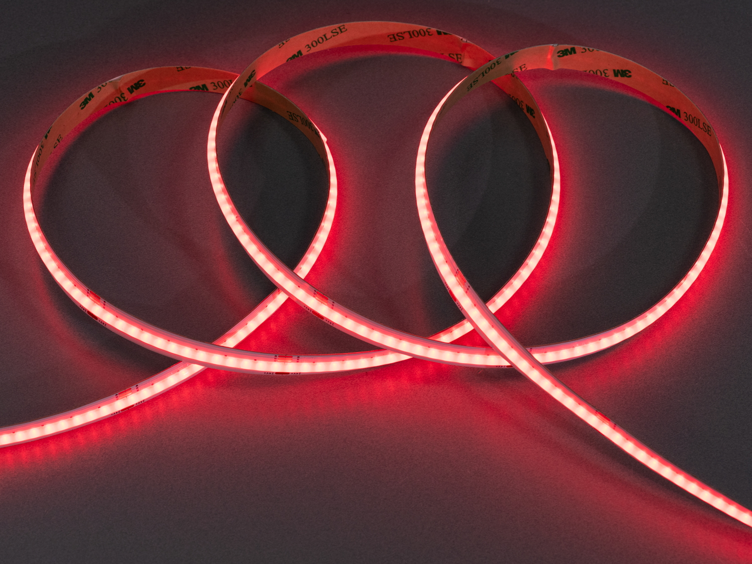 LED стрічка 24В, 108 діодів на метр, 10мм, RGB