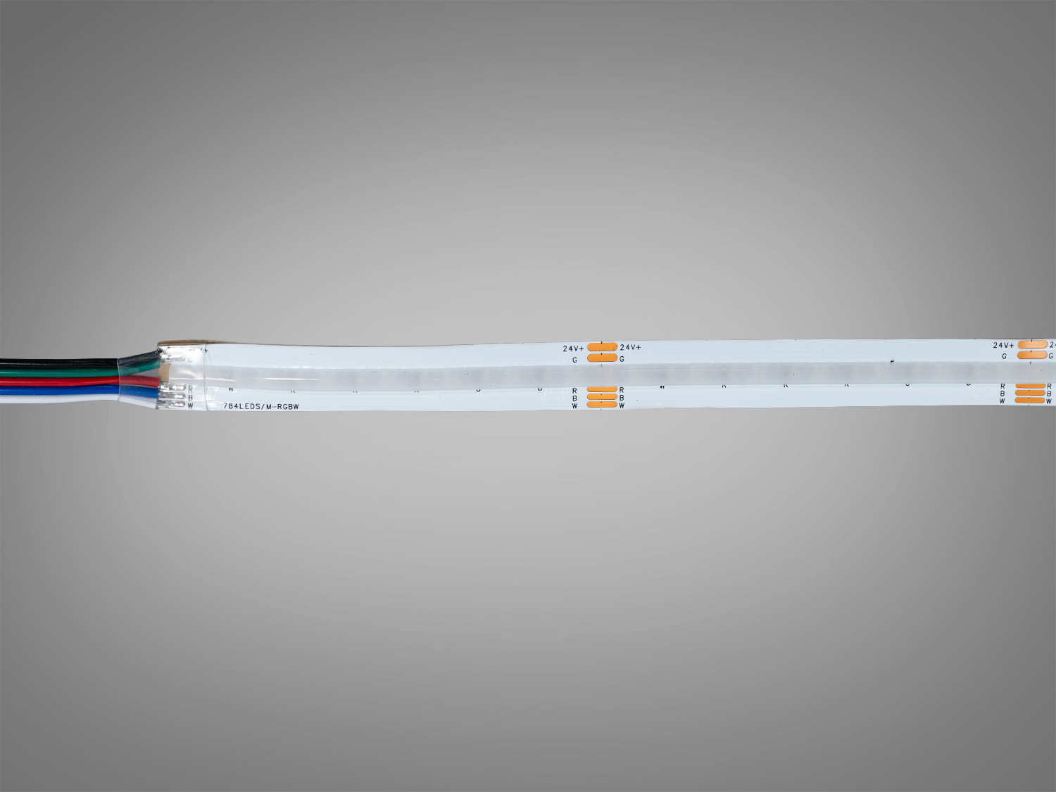 LED стрічка 24В, 108 діодів на метр, 10мм, RGB