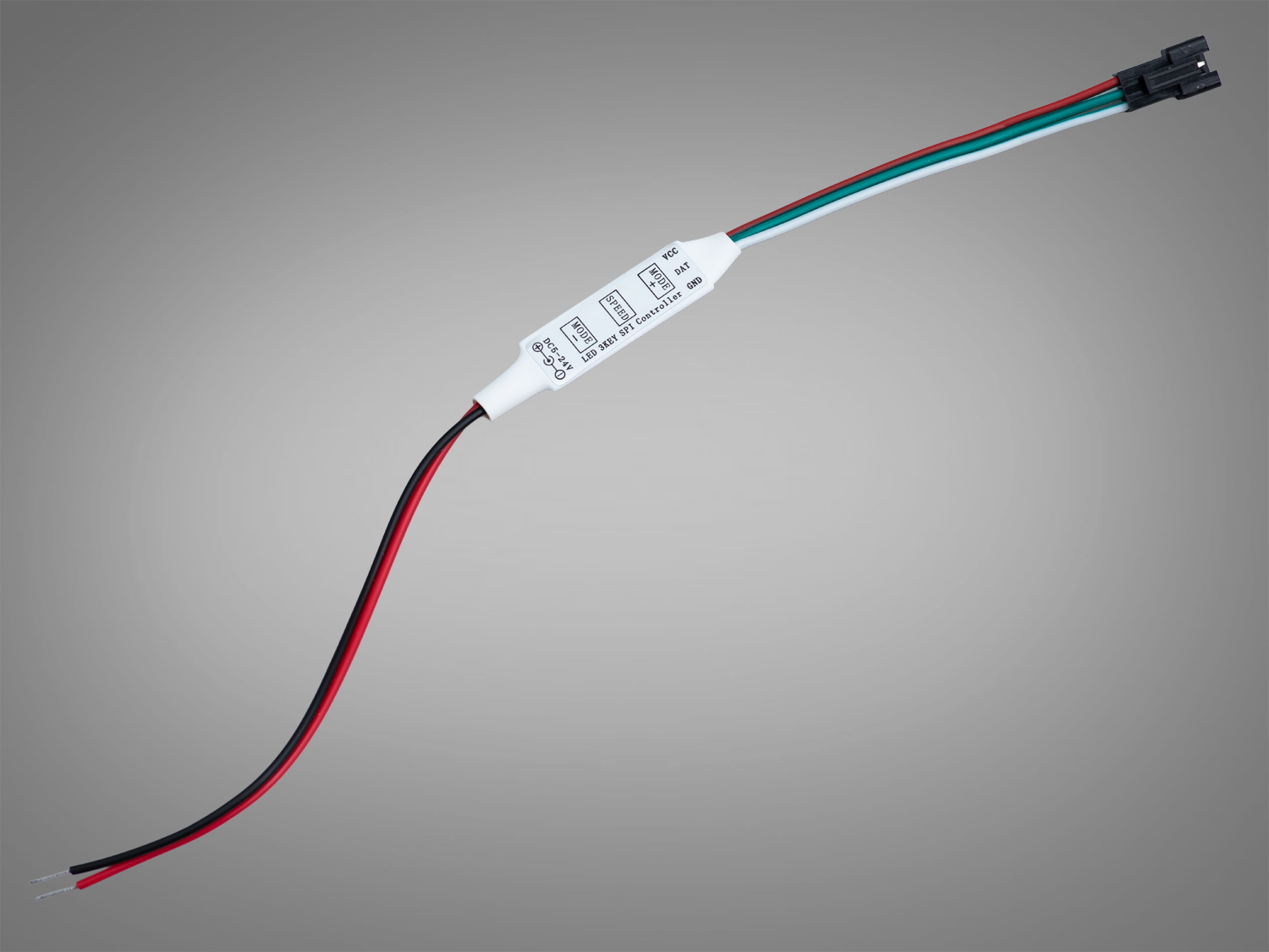 Контролер для SPI стрічки. Він надає можливість змінювати атмосферу у приміщенні без складних підключень або спеціальних знань.