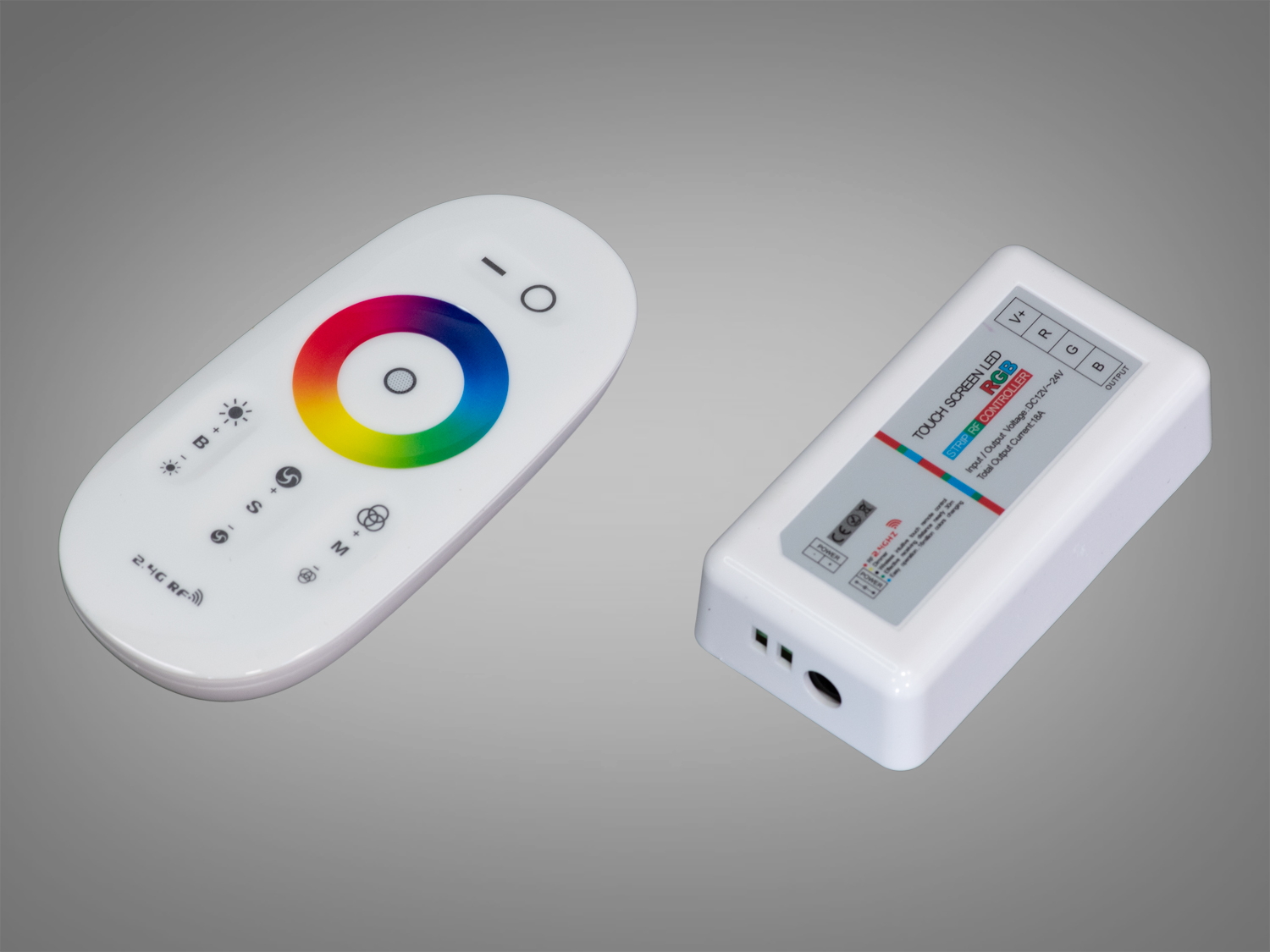 Контролер з ДУ для RGB стрічки. Контролер для RGB LED стрічки з сенсорним пультом 2.4G за вигідною ціною, з офіційною гарантією та консультацією фахівця. Контролер з ДУ для RGB стрічки. Контролер для RGB LED стрічки з сенсорним пультом 2.4G за вигідною ціною, з офіційною гарантією та консультацією фахівця.