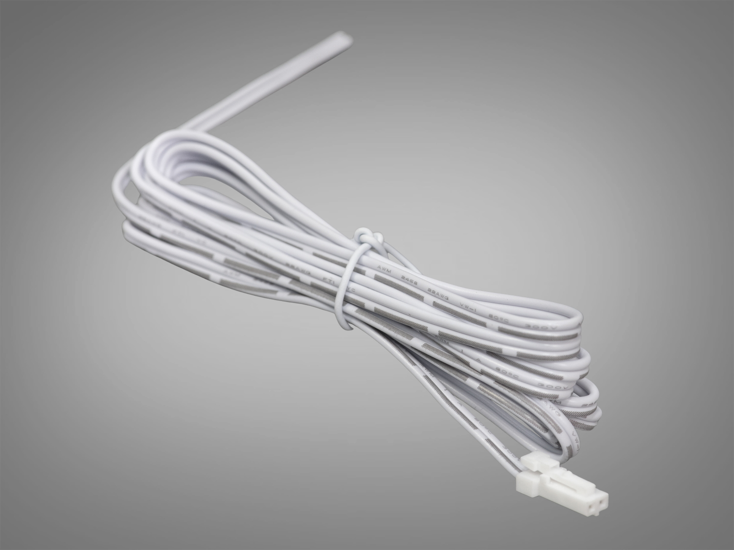 Кабель для підключення стрічки з коннектором Mini AMP, 2м. 