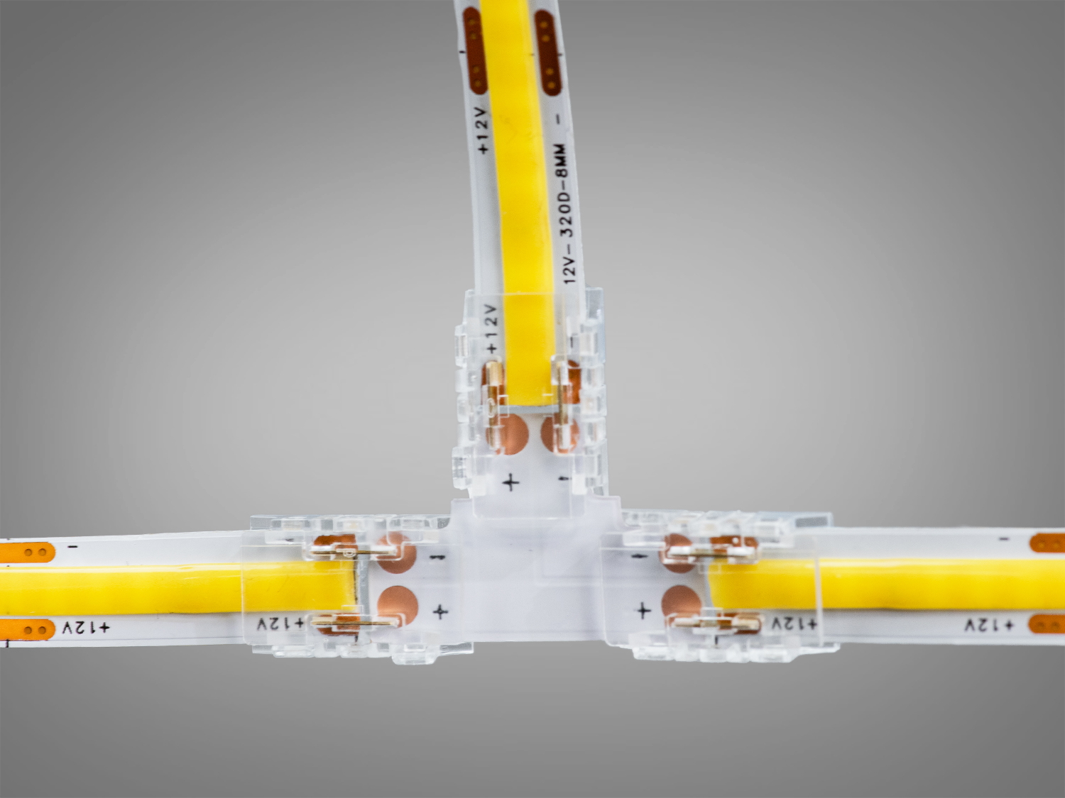 Конектор для SMD та COB стрічки 8mm