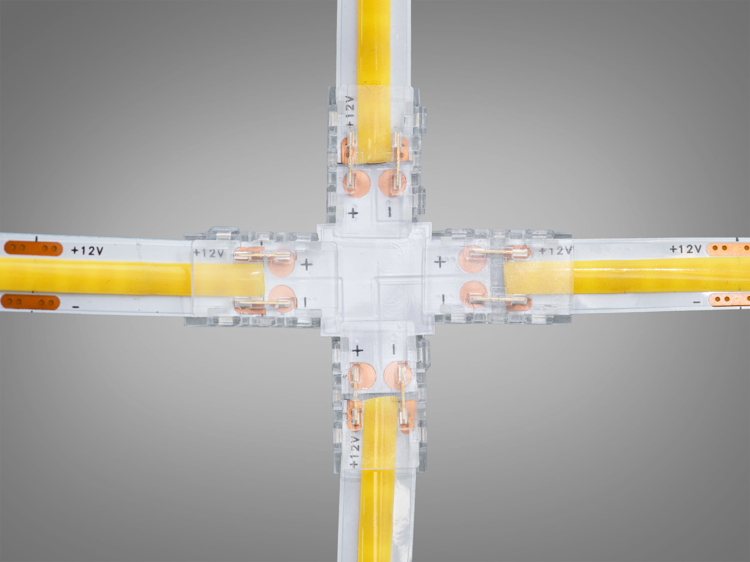 Конектор для SMD та COB стрічки 8mm