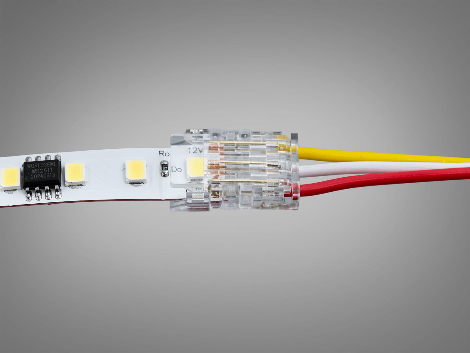 Конектор для SMD та COB стрічки 8mm