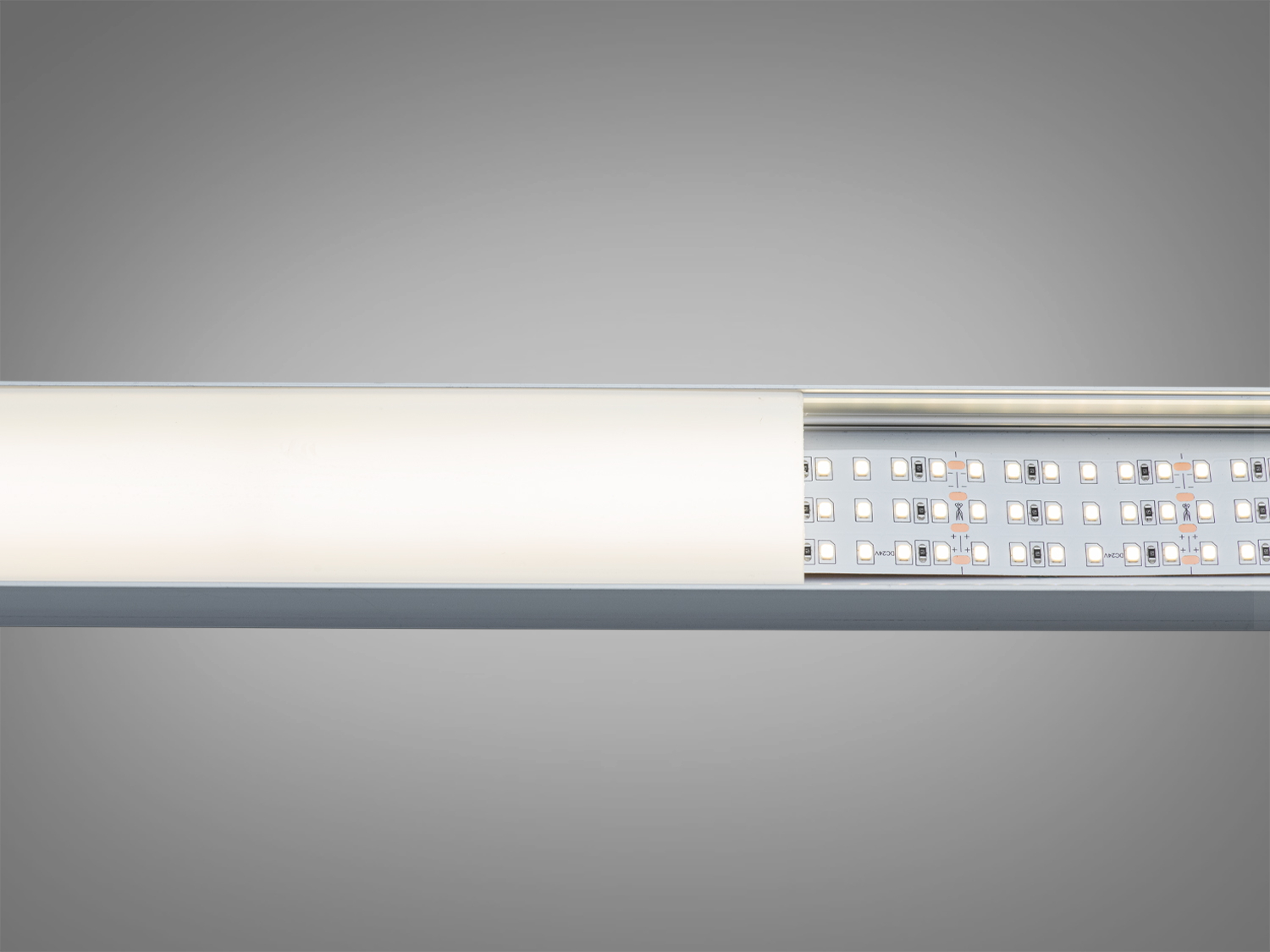 Профіль для LED стрічки, накладний