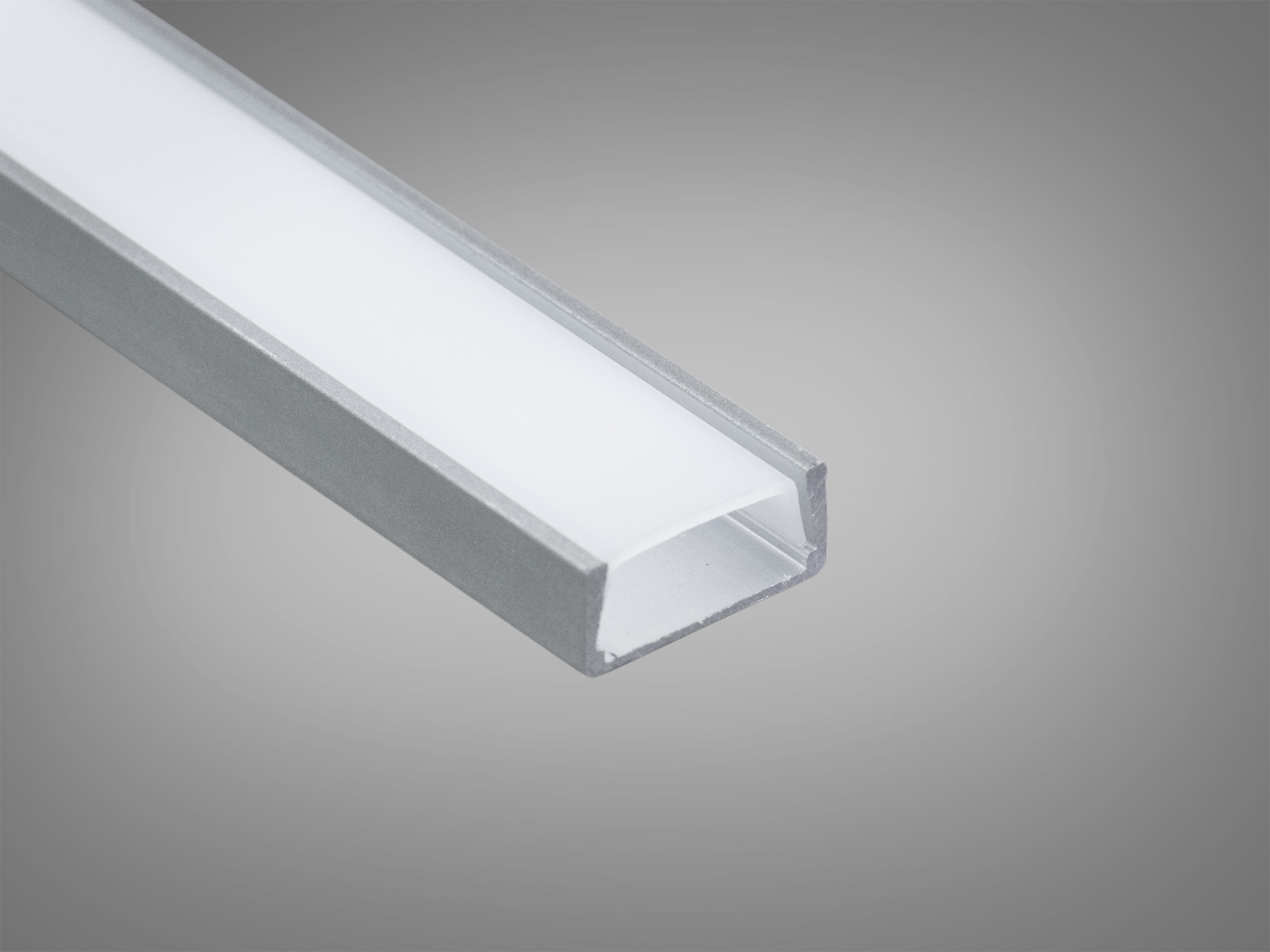 Профіль для LED стрічки, накладний