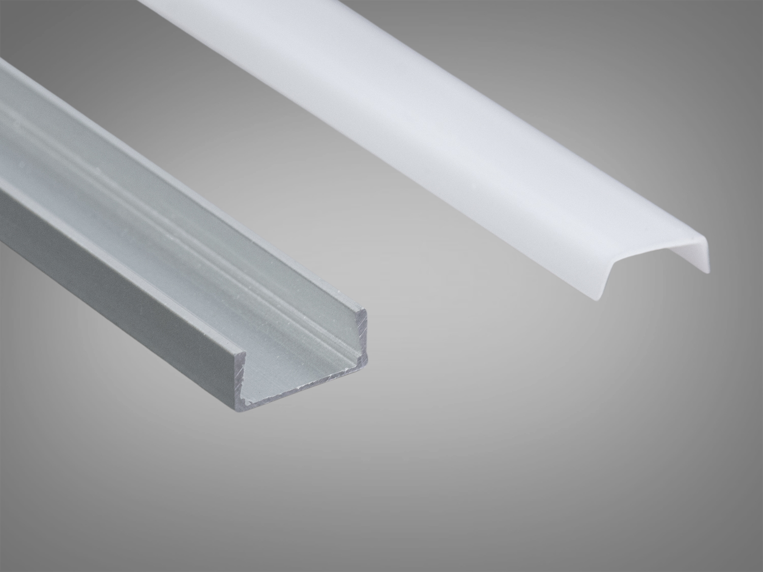 Профіль для LED стрічки, накладний