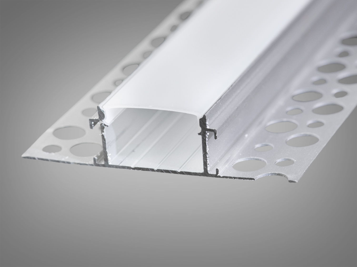 Профіль для LED стрічки, у гіпсокартон