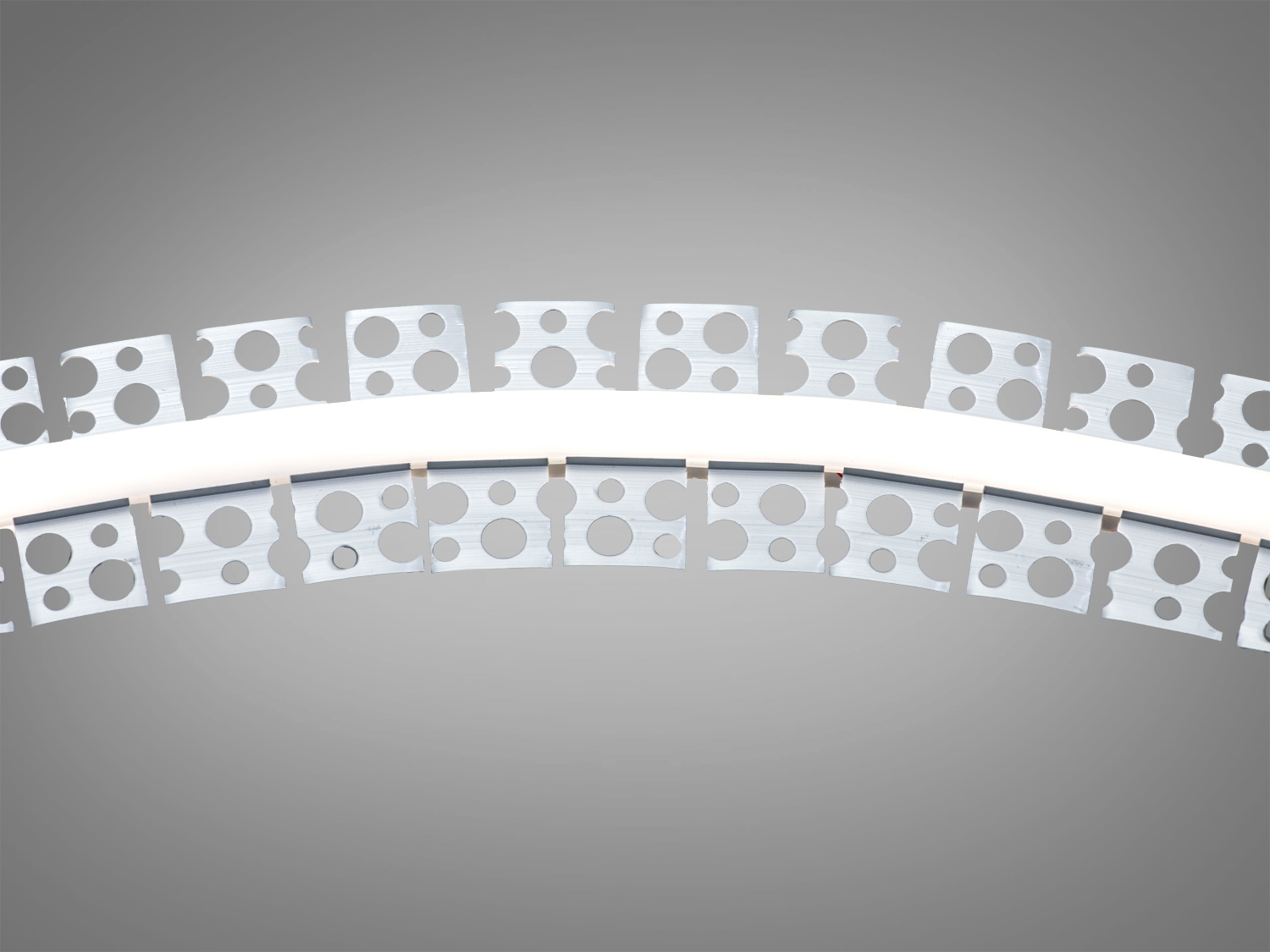 Гнучкий профіль для LED стрічки, накладний