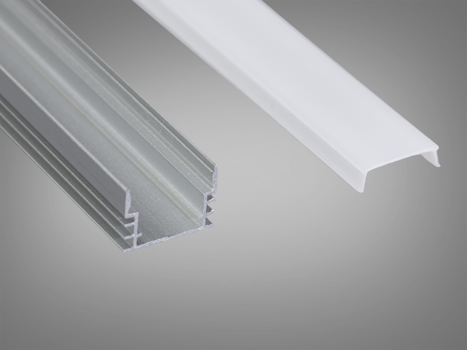 Профіль для LED стрічки, накладний. 