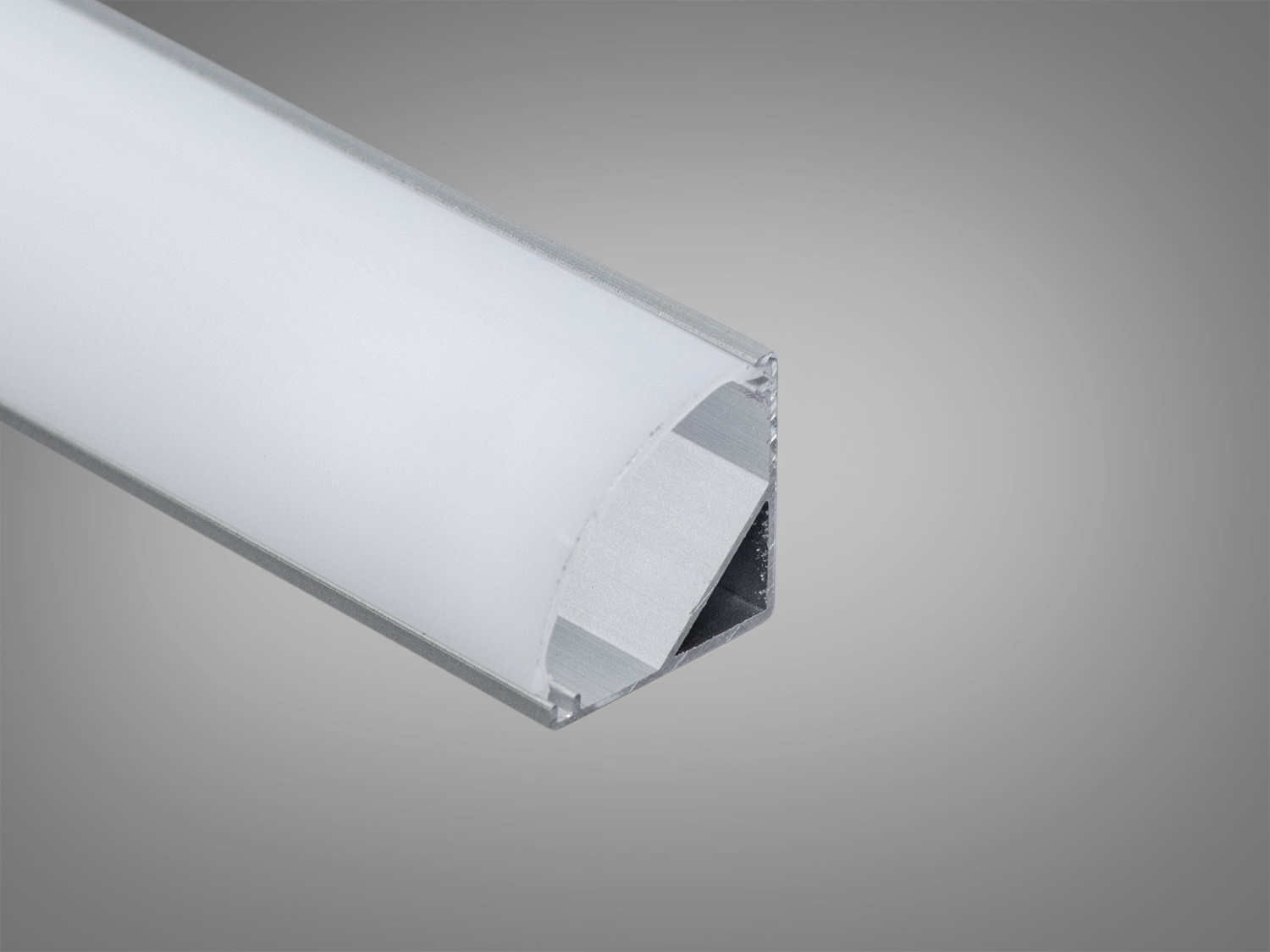 Профіль для LED стрічки, накладний кутовий. Профіль для LED стрічки, накладний кутовий.