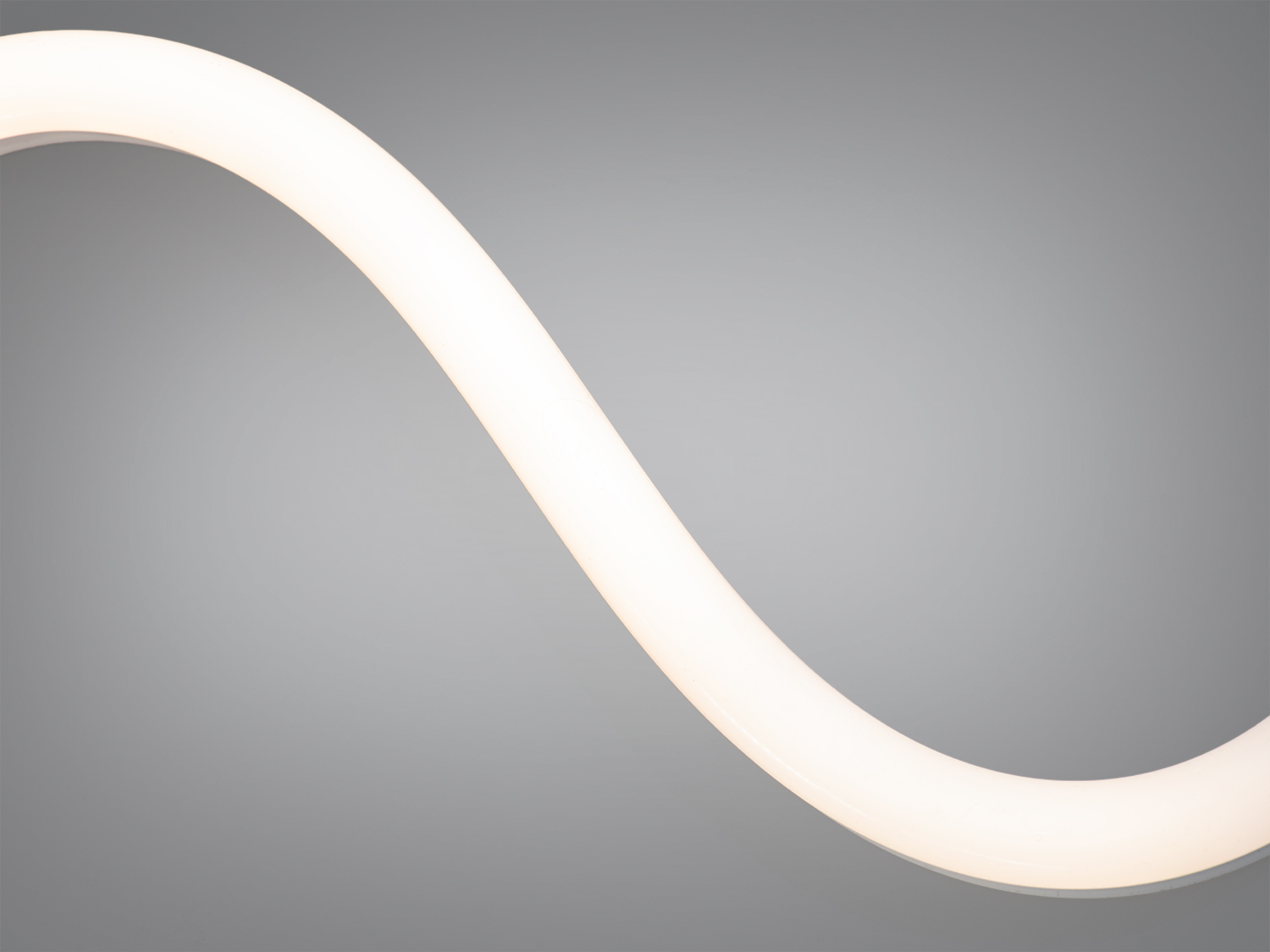 Гнучкий профіль для LED стрічки, накладний