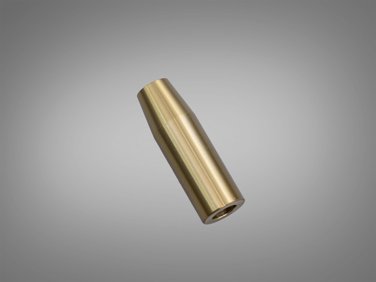 Заглушка металева D22 золота круглого профілю