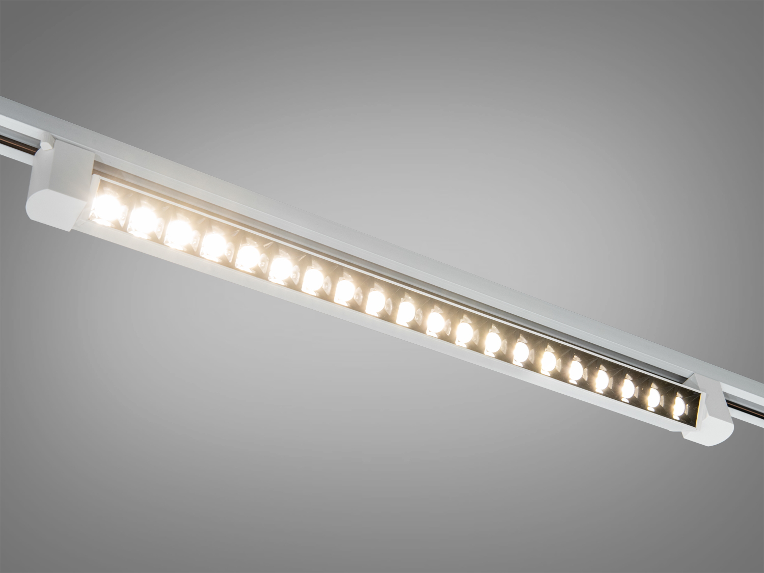 Магнітний трековий світильник LED лінійний, 35 Вт, білий