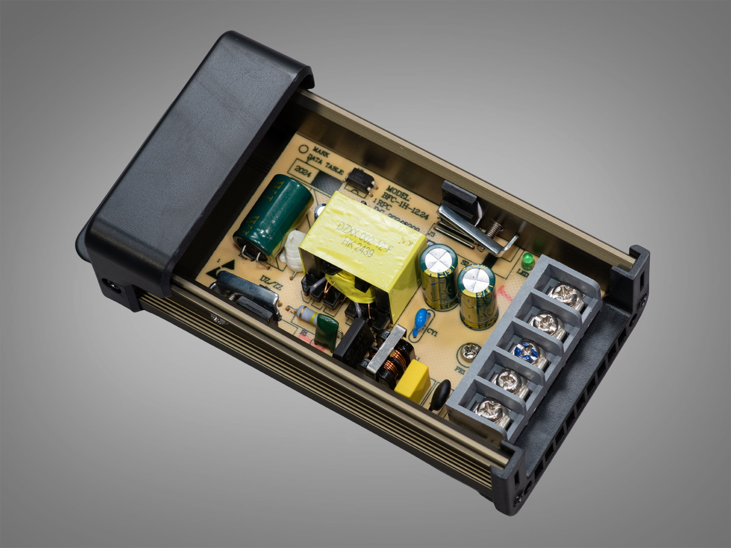 Блок живлення 12В, із захистом від дощу, 100Вт, 8.33А