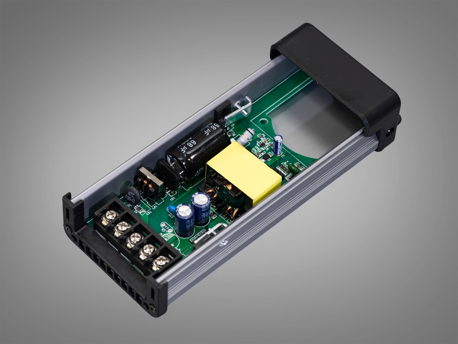 Блок живлення 24В, із захистом від дощу, 200Вт, 8.33А