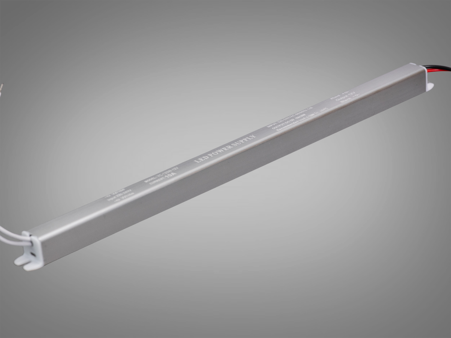 Ультратонкий блок живлення 12В, 120Вт, 10А, 