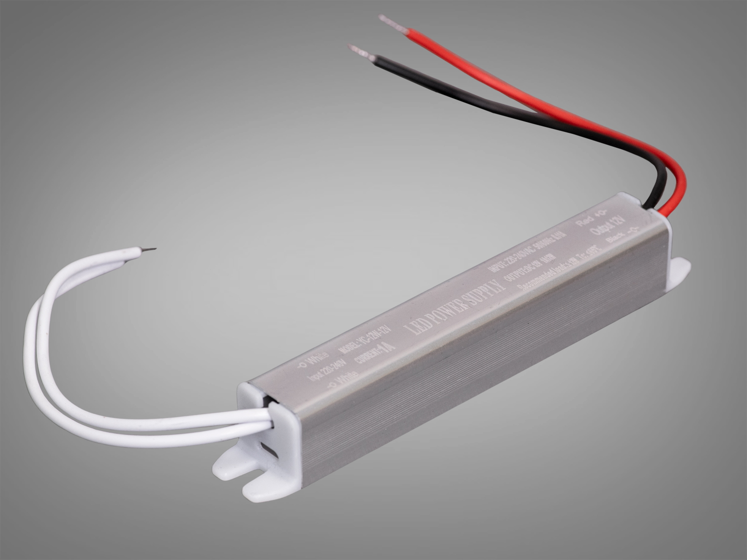 Ультратонкий блок живлення 12В, 12Вт, 1А, 