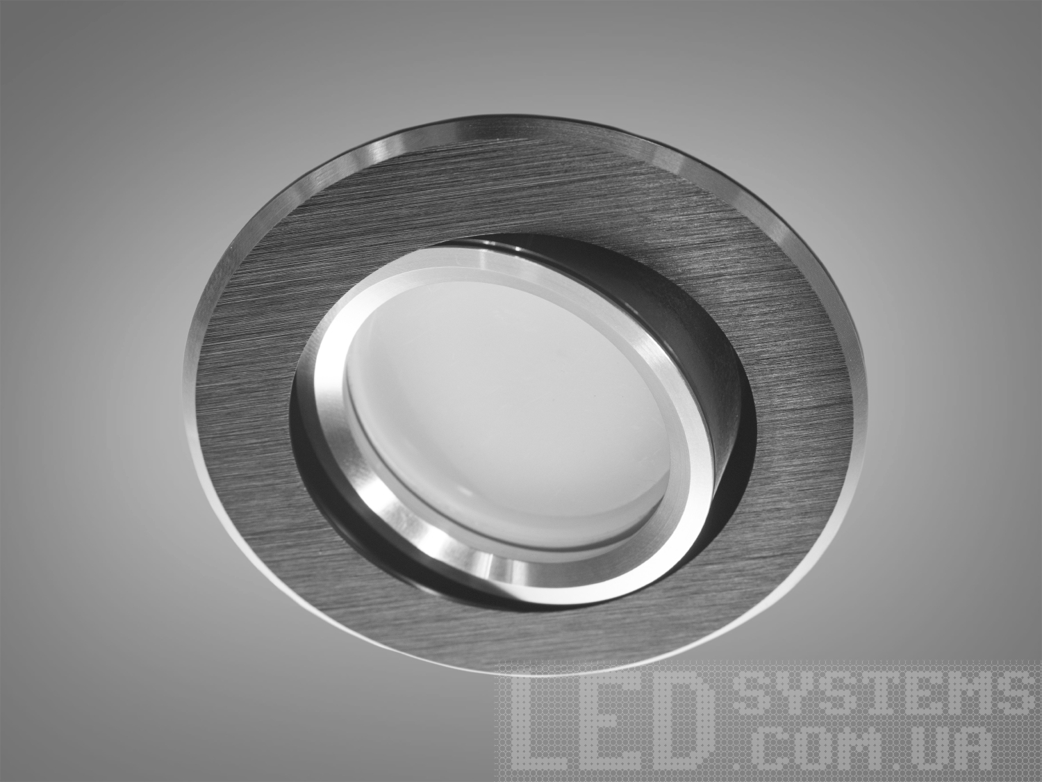 Дизайнерський, естетично привабливий, круглий поворотний точковий світильник серія 