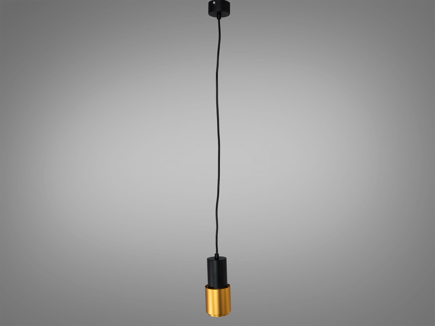 Підвісний світильник чорний GU10 одинарний