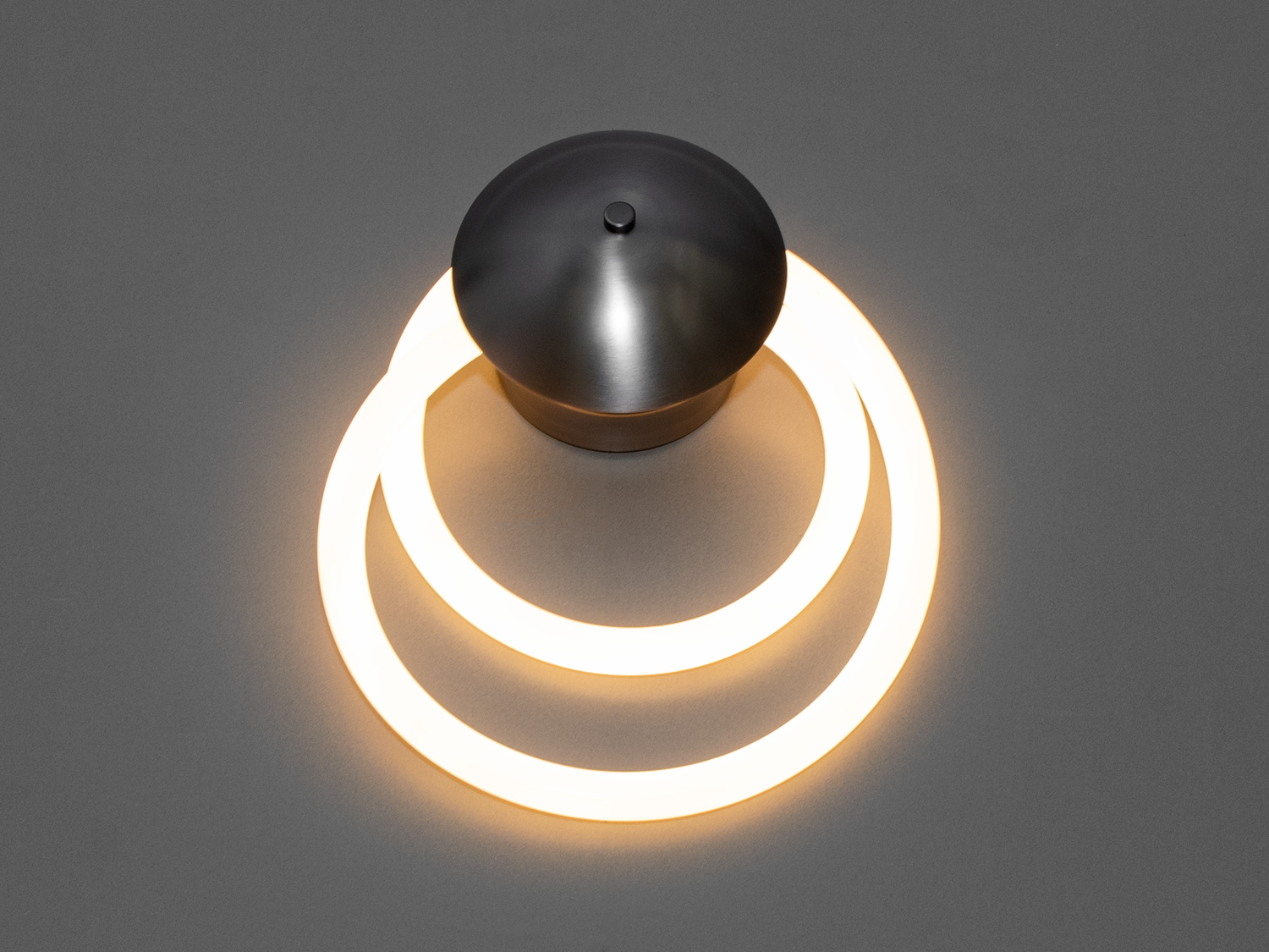 Світлодіодний настінний світильник Шланг, 16W, чорний хромСветодиодные бра, Светильники LED, Потолочные, Серия 