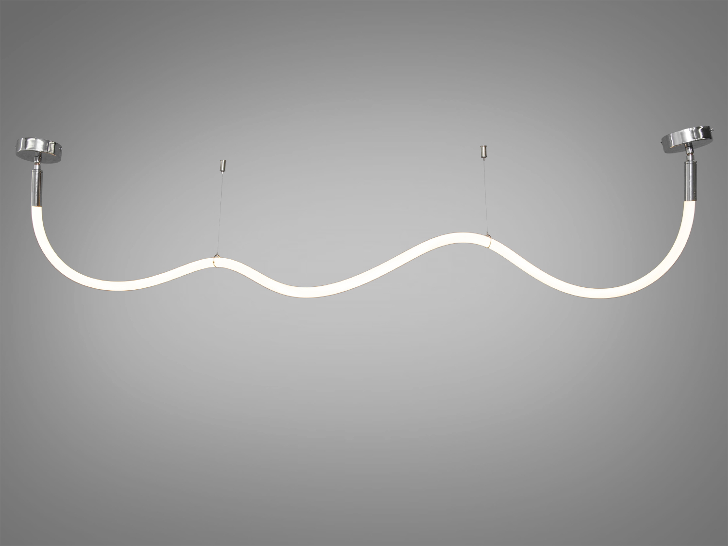 Лінійна LED люстра шланг для арт-просторів серії 