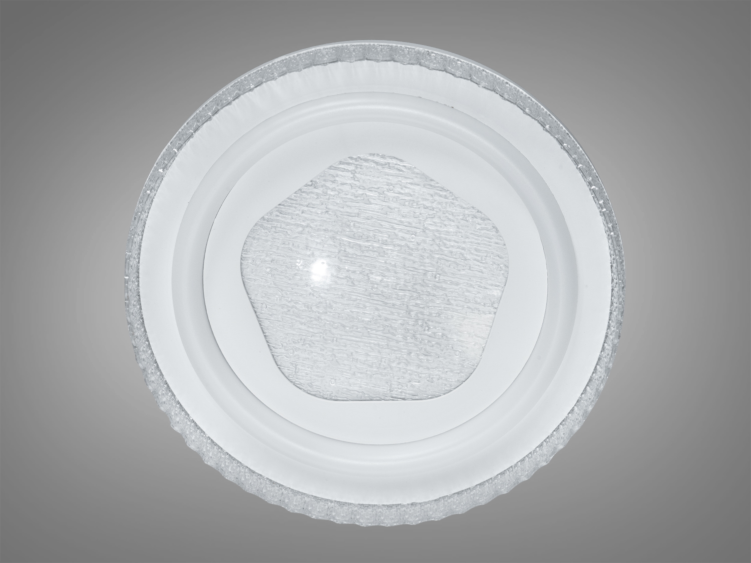 Світлодіодна стельова люстра Diasha білий пятикутник 85 Вт накладна