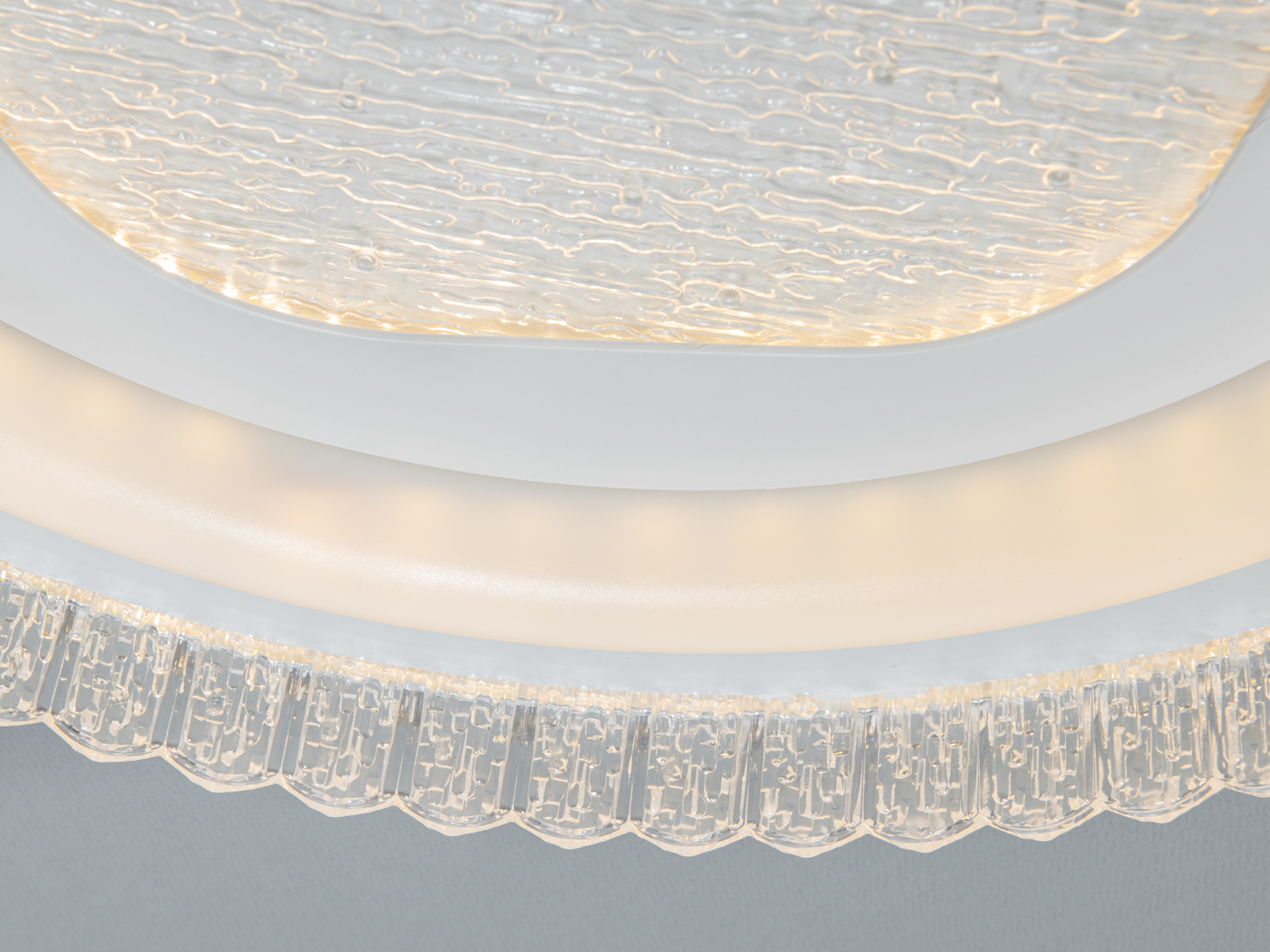 Світлодіодна стельова люстра Diasha білий пятикутник 85 Вт накладна