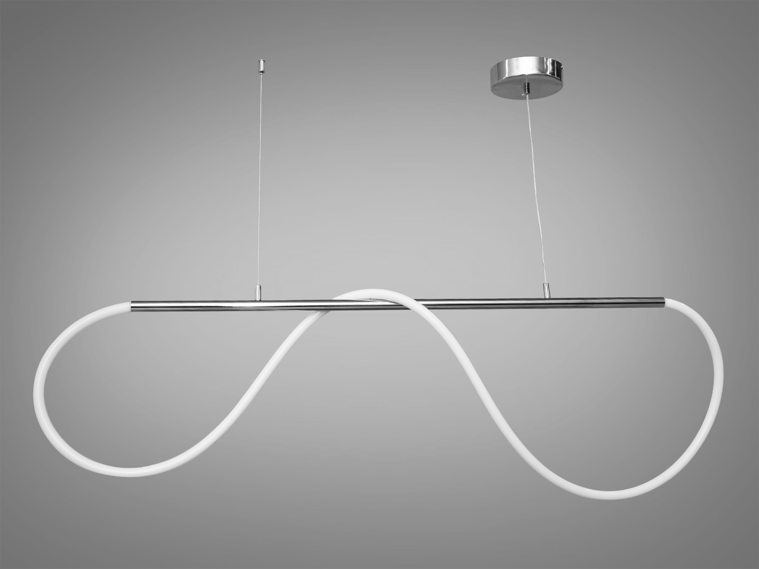 Виготовлена ​​з якісного металу з використанням силіконового розсіювача, вона створює мяке, рівномірне освітлення, що ідеально підходить для сучасних інтерєрів.